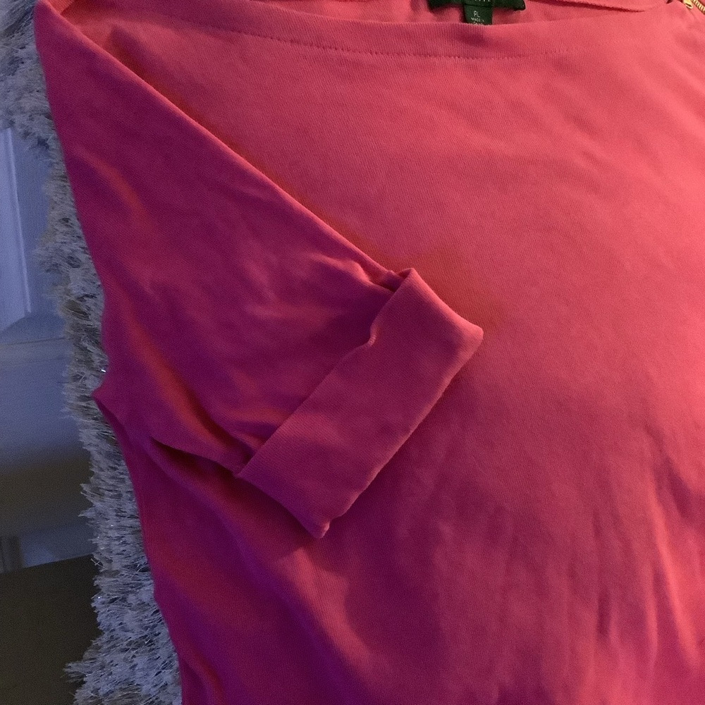Ralph Lauren Brand pink boatneck collar - Picture 5 of 7